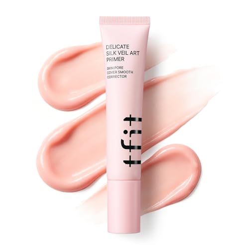 TFIT Delicate Silk Veil Primer 1.01 Fl Oz, Korean Face Makeup Primer
