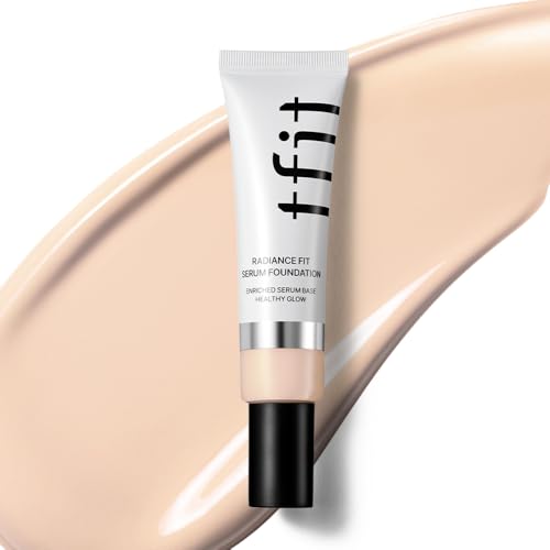 TFIT Radiance Fit Serum Foundation Shade C01 Porcelain 30g 83.6% Serum Base